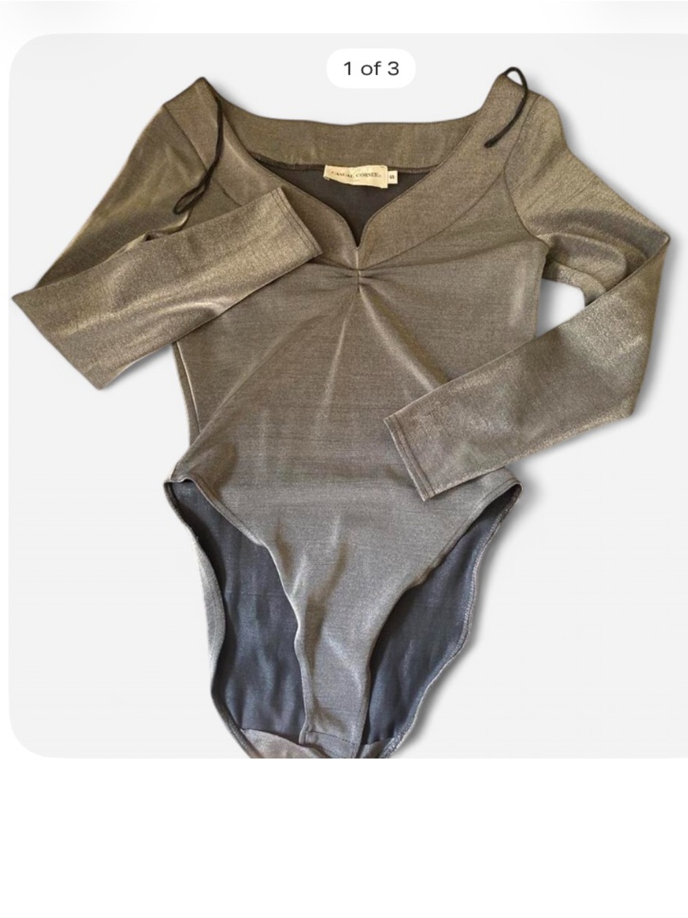 Vintage Casual Corner Bodysuit